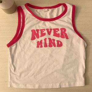 shein never mind tank top